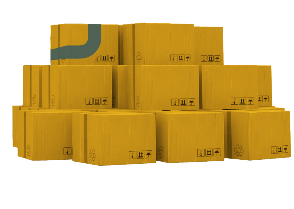 Transport von Gütern mit Kippern